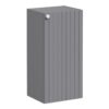VitrA Root Groove 40cm 1 Door Lower/Base Unit (RH Hinge) - Matt Grey