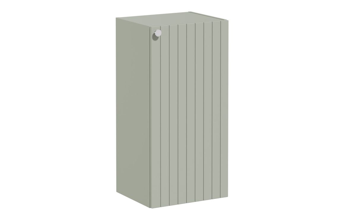VitrA Root Groove 40cm 1 Door Lower/Base Unit (RH Hinge) - Matt Retro Green
