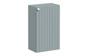 VitrA Root Groove 40cm 1 Door Slim Lower/Base Unit (RH Hinge) - Matt Fjord Green