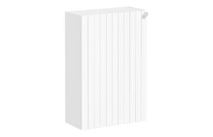 VitrA Root Groove 55cm 1 Door Slim Lower/Base Unit (LH Hinge) - Matt White