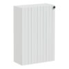 VitrA Root Groove 55cm 1 Door Slim Lower/Base Unit (LH Hinge) - Matt Light Grey