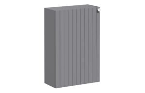VitrA Root Groove 55cm 1 Door Slim Lower/Base Unit (LH Hinge) - Matt Grey