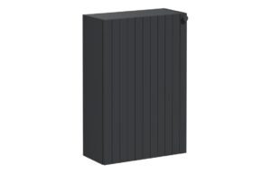 VitrA Root Groove 55cm 1 Door Slim Lower/Base Unit (LH Hinge) - Matt Graphite