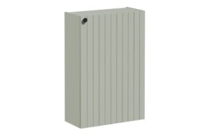 VitrA Root Groove 55cm 1 Door Slim Lower/Base Unit (RH Hinge) - Matt Retro Green