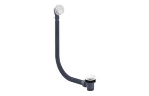 VitrA Round Bath Waste - White