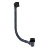 VitrA Square Bath Waste - Matt Black