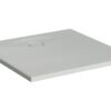 VitrA Leaf 800mm x 800mm Square Tray - Matt Gray