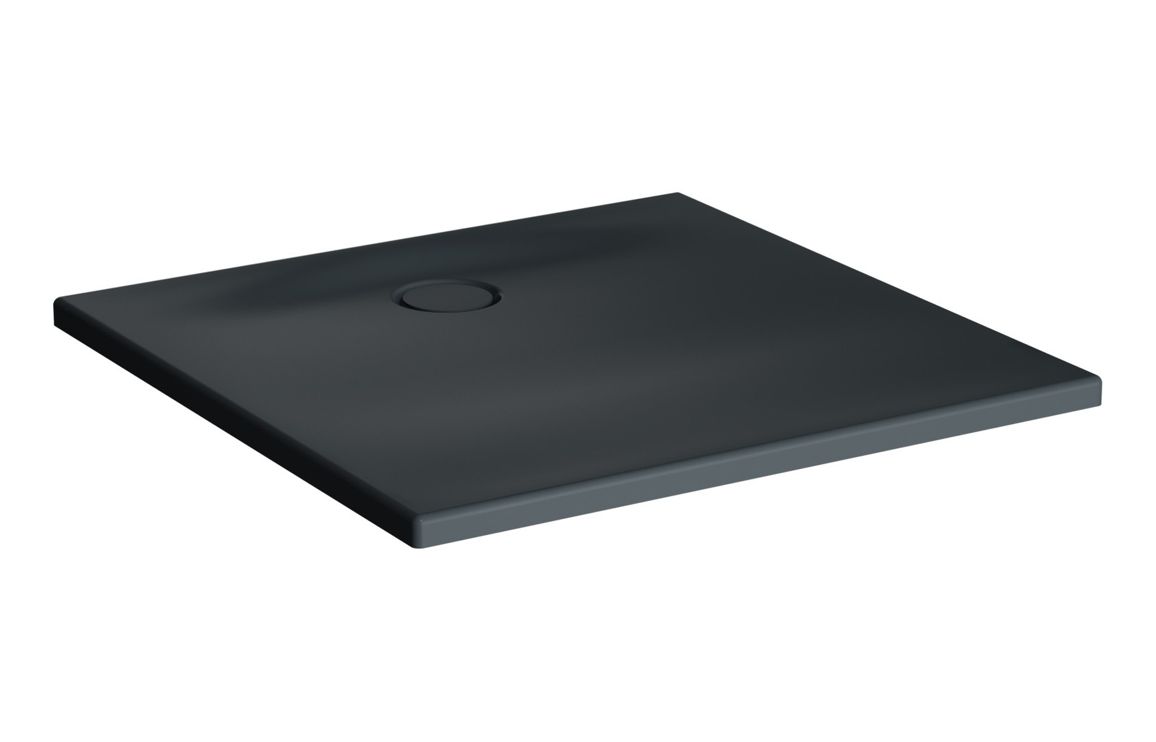 VitrA Leaf 800mm x 800mm Square Tray - Matt Anthracite