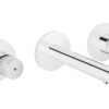 VitrA Origin Wall Mounted 3-Hole Basin Mixer - Chrome
