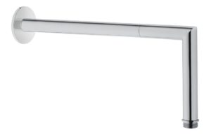 VitrA Origin Classic Wall Mounted 90° Connection Pipe - Chrome
