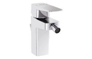 VitrA Root Square Bidet Mixer - Chrome
