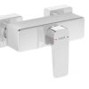 VitrA Root Square Wall Mounted Shower Mixer Valve - Chrome