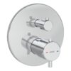 VitrA Origin Integrated Thermostatic Shower Mixer Valve - Chrome