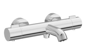 VitrA Aqua Core Round Thermostatic Bath/Shower Mixer - Chrome