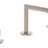 VitrA Origin 3-Hole Basin Mixer - Brushed Nickel