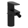VitrA Flow Square Bidet Mixer - Matt Black