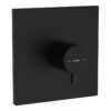 VitrA Root Square 3-Way Diverter - Matt Black