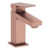 VitrA Minimax Square Standard Basin Mixer - Brushed Bronze