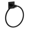 VitrA Root Round Towel Loop - Matt Black