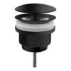 VitrA Universal Waste (Free-Flowing) - Matt Black