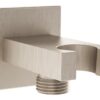 VitrA Root Square Built-In Hand Shower Outlet - Brushed Nickel