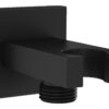 VitrA Root Square Built-In Hand Shower Outlet - Matt Black