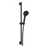 VitrA Aqua Core Round 3 Function Handshower & Rail Kit - Matt Black