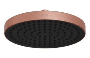 VitrA Aqua Core Round 250x250mm Showerhead - Brushed Bronze