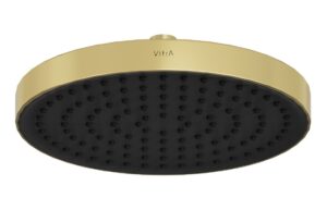 VitrA Aqua Core Round 250x250mm Showerhead - Soft Gold