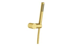 VitrA Aqua Core Round Stick Handshower - Brushed Brass