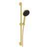 VitrA Aqua Core Round 1 Function Handshower & Rail Kit - Brushed Brass