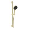 VitrA Aqua Core Round 1 Function Handshower & Rail Kit - Soft Gold