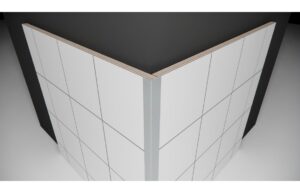 Fibo Aluminium Small L-Shaped Profile 2.4m