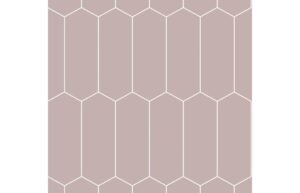 Fibo Urban - Dusky Pink (Elongated Hexagonal) - Pk/2