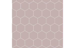 Fibo Urban - Dusky Pink (Hexagonal) - Pk/2