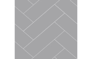 Fibo Urban - Medium Grey (Herringbone) - Pk/2