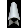 Fibo Aluminium Rounded External Profile 2.4m
