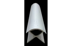 Fibo Aluminium Rounded External Profile 2.4m