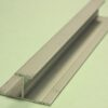 Fibo Aluminium H-Shaped 2-Part Stacking Profile 2.4m